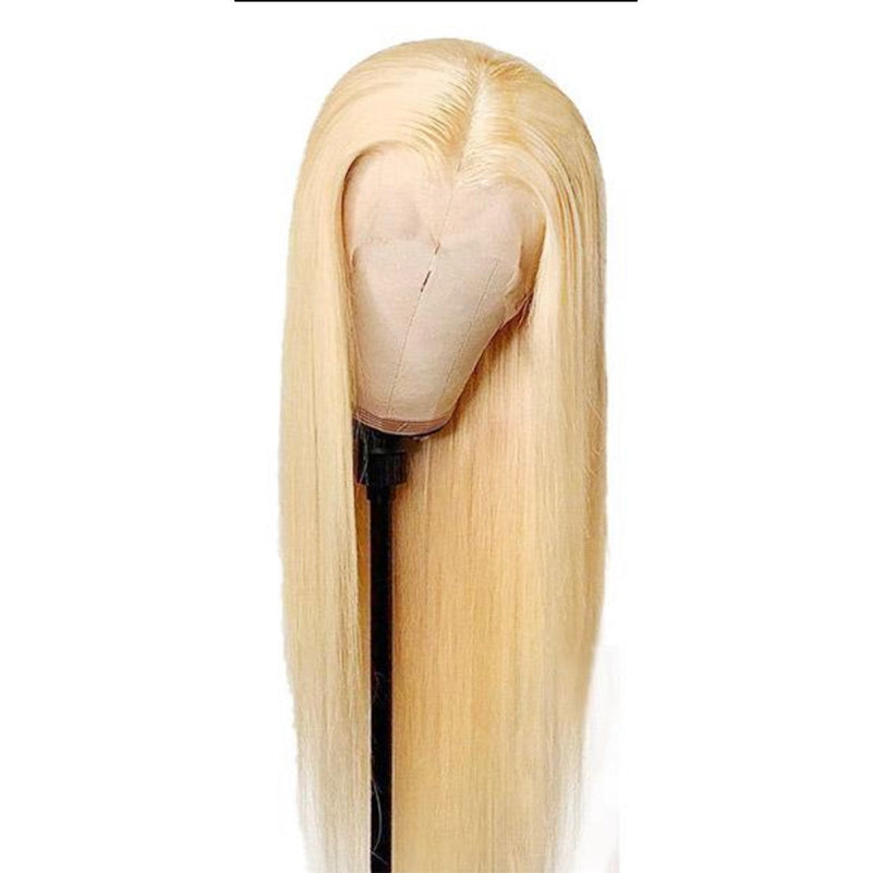 #613 #1B/613  Wig Straight Human Hair Full Lace Wig Frontal Lace Wig